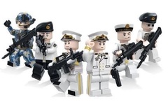 Минифигурки Военная Полиция в парадной форме серия 171