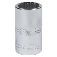 МАСТАК (000-42012) Головка торцевая стандартная двенадцатигранная 1/2", 12 мм