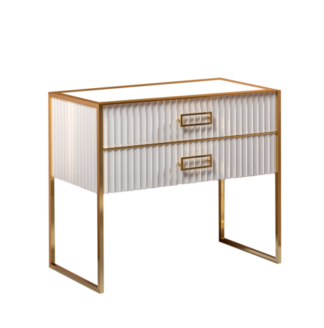 Boheme Monaco 867-100-WG Тумба, цвет: белый глянец, золото