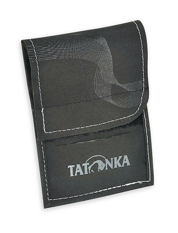 Картинка кошелек Tatonka HY WALLET black/carbon - 1