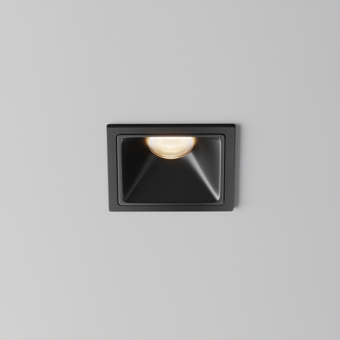 Встраиваемый светодиодный светильник Maytoni Alfa LED DL043-01-10W3K-SQ-B-1