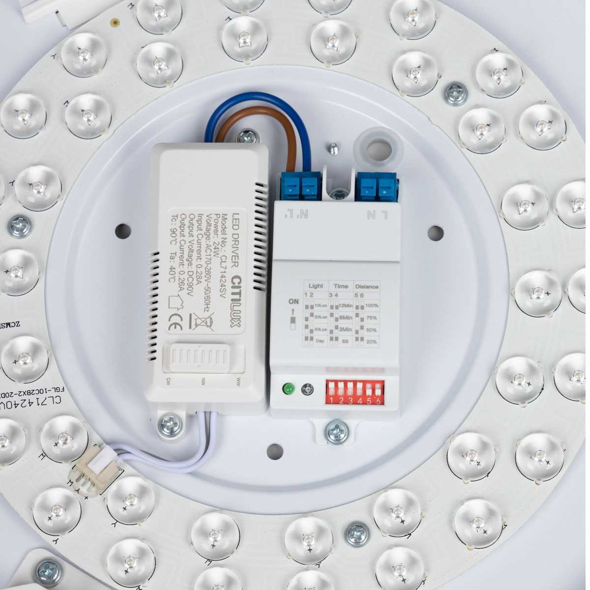 Потолочный светодиодный светильник Citilux Симпла CL71424SV