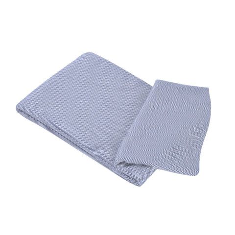 Покрывало 240х260 L'appartement Lines Pique синее