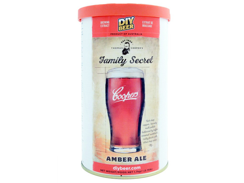 Экстракты Солодовый экстракт COOPERS Selection Family Secret Amber Ale 1,7 кг 9353_P_1482239869133.jpg