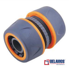 Муфта 3/4-3/4 мягкий пластик, для шланга, переходная, быстросъёмная, Belamos (Беламос)