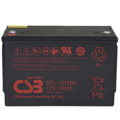 Аккумулятор CSB GPL121000