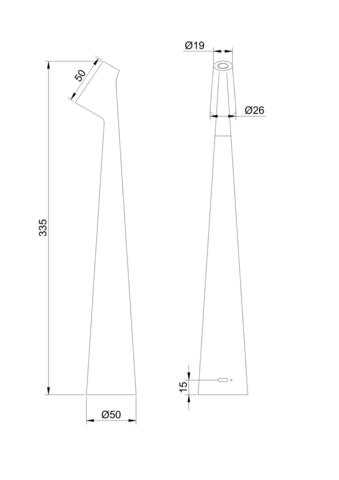 Настольная светодиодная лампа Arte Lamp FUSION A3283LT-2BK