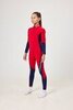 Детский раздельный гоночный комбинезон NordSki Jr.Base Dark Blue/Red New