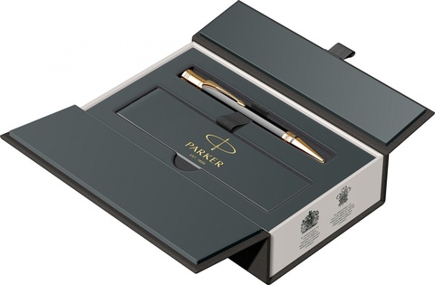 Ручка шариковая Parker Duofold Classic, K74, Black GT (1931386)