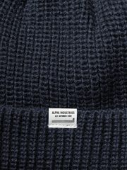 Шапка Alpha Industries Essential Watch Cap Replica Blue (Синяя)