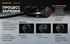 Налобный фонарь Armytek Wizard C1 Pro Magnet USB (Холодный свет) F09001C