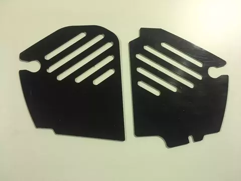 Защита от снега для снегоходов Polaris (Платформа Axys 2016-*) Voevoda SNOW-GUARD-AXYS