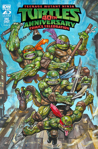Teenage Mutant Ninja Turtles 40th Anniversary Comics Celebration #1 (Cover B)