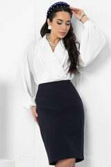 Юбка Смелый образ (темно-синяя) Ю12779-8М LT Collection