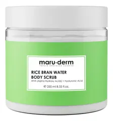 Maruderm, Скраб основе рисовой воды- Rice Bran Water Body Scrub, 250 мл,