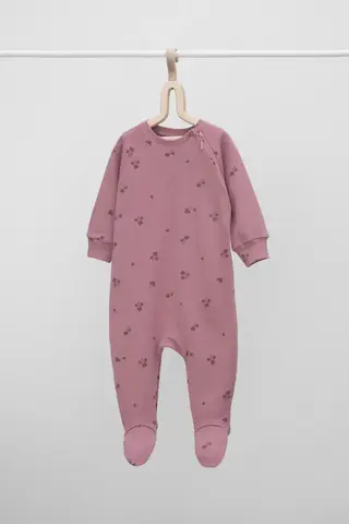 комбинезон для новорожденных  К 6444/морозная вишня,клевер