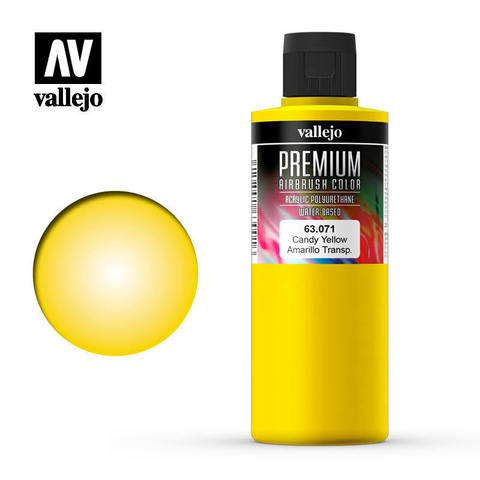 Vallejo Premium Color Candy Yellow