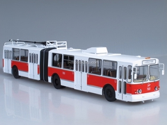 ZiU-10 ZiU-683 trolleybus red-white 1:43 Start Scale Models (SSM)