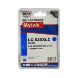 Картридж для Brother MFC-J200, DCP-J100, J105 (LC525XLC) Cyan (16,6ml, Dye) MyInk