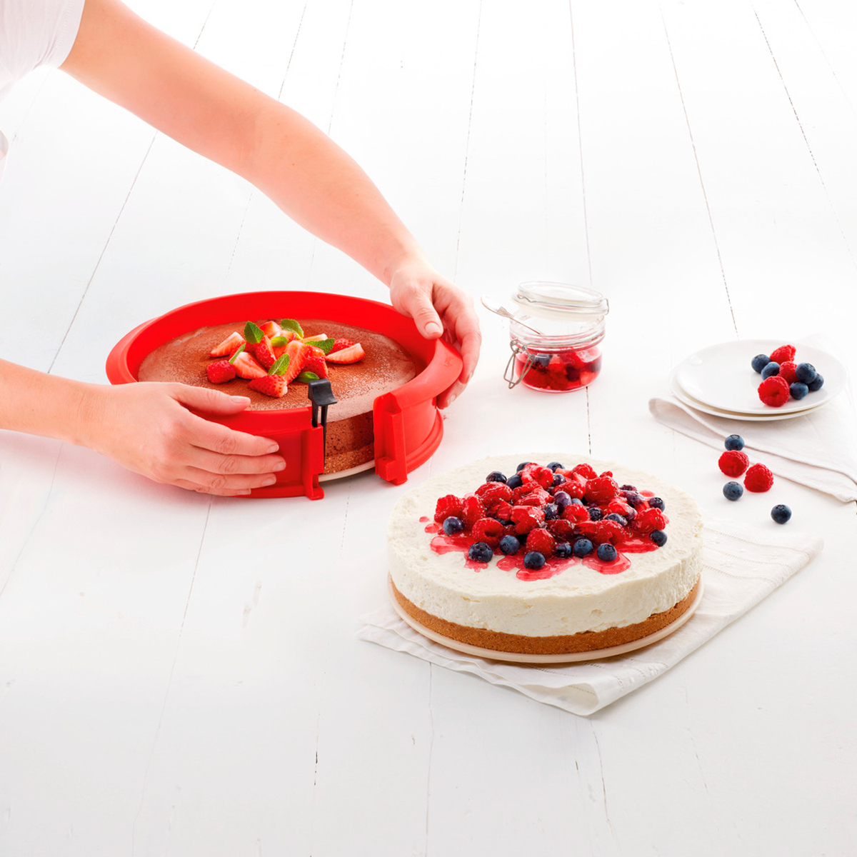 Форма разъемная с керамической тарелкой (23 см), арт. 880421 - фото 3