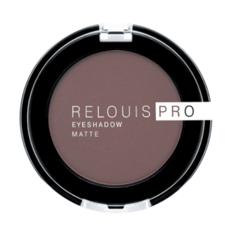 RELOUIS Тени Pro Eyeshadow Matte тон 13, ice coffee