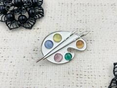 Брошь, р. 5х2,6 см