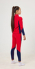 Детский раздельный гоночный комбинезон NordSki Jr.Base Dark Blue/Red New