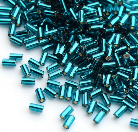 Стеклярус Тохо 3 мм 0027BD морская волна