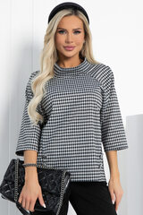 Джемпер Эдельвейс (черно-белый) Б12830-18М LT Collection