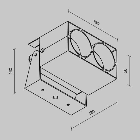 Ландшафтный светодиодный светильник Maytoni Spot O486FL-L10GF3K