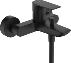 Смеситель для ванны, черный Hansgrohe Rebris E 72450670