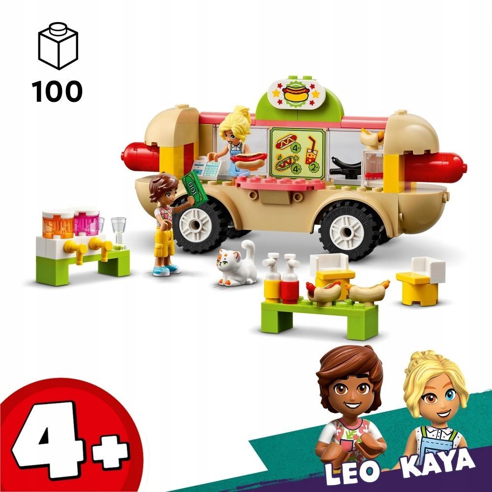 Конструктор LEGO Friends - Грузовик с хот-догами - Лего Друзья 42633 купить  в Москве | Доставка по России.