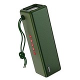 Влагозащитная IPX4 колонка c радио FM, порты TF, AUX, USB, режим TWS Hoco HC3 (Темно-зеленый) Портативная акустика Bluetooth