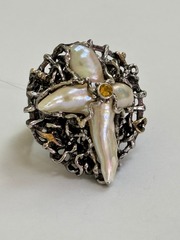 Барочный (кольцо из серебра)