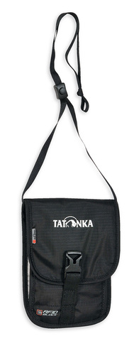Картинка кошелек нашейный Tatonka Hang Loose RFID black - 1