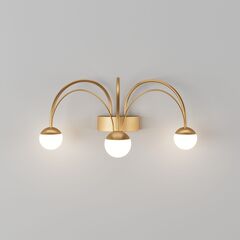 Настенный светодиодный светильник Ragno 90031/3 золото