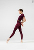 Translucent Rashguard t-shirt | wine