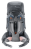 Картинка рюкзак туристический Deuter Aircontact Core 65+10 SL Graphite/Black - 2