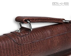 Тубус QK-S Musketeer 1x1 коричневый аллигатор