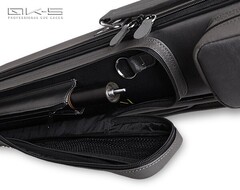 Кейс QK-S Captain 2x2 серый металлик