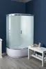 Aquanet SC-1200Q-R SC-1200Q-R Кабина 1200х800мм, Прав.угол,хром, мат/бел, 4мм, купол,верх.душ,выс.поддон.Набор (243330)