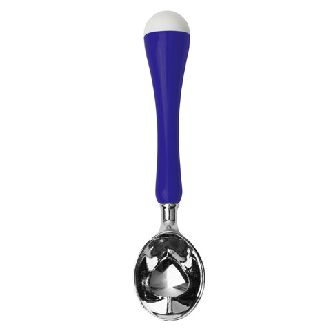 Ложка для мороженого GLASS SKED, синий, 18.5 см