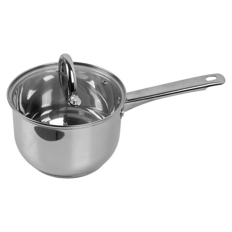 Ковш с крышкой Makrill, объём: 2 л., размеры: 16*10,5 см., материал: нержавеющая сталь