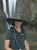 Картинка шляпа Skully Wear extra wide Brim green camo - 11