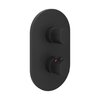 Ravak X070467 Смеситель скрытого монтажа CR II 063.20BL.O2 ЧЕРНЫЙ (2 вывода) + нужен RB 071.50 (X070074)