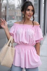 Блуза Летняя идиллия (зефирно-розовая) Б13912-47М LT Collection