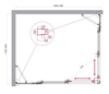 BelBagno LUCE-AH-22-145/120-C-Cr LUCE-AH-22-145/120-C-Cr Душевой уголок