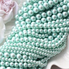 Майорка нежно-зелёная 6 мм, 1 нить, МА145