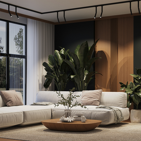 Трековый светодиодный светильник Maytoni Focus T TR142-1-6W4K-B