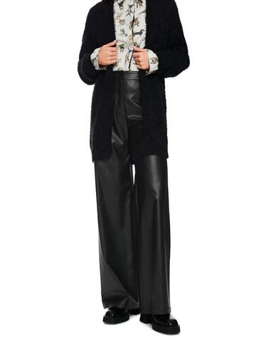 Marc Cain Джинсы из эко-кожи широкой модели